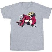 T-shirt enfant Dc Comics Harley Quinn Rollerskates