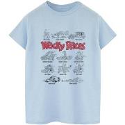 T-shirt Wacky Races Car Lineup