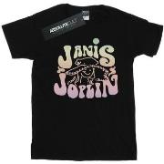 T-shirt enfant Janis Joplin Pastel Logo