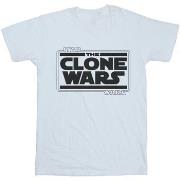 T-shirt Disney Clone Wars Logo