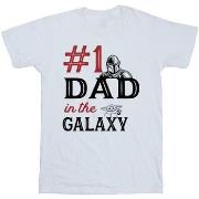 T-shirt Disney Mandalorian Number One Dad