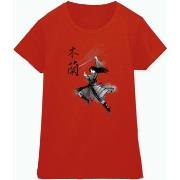 T-shirt Disney Mulan Movie Sword Jump