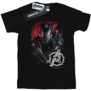 T-shirt Marvel Avengers Endgame War Machine Brushed