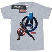 T-shirt enfant Marvel Captain America Pose