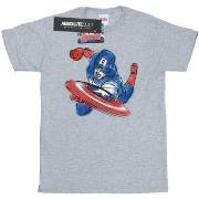 T-shirt Marvel Avengers Captain America Spray