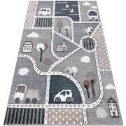 Tapis Rugsx Tapis FUN Strade pour enfants, rue, ville 140x190 cm