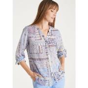 Chemise Daxon by - Chemisier tunique manches retroussables