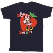 T-shirt enfant Disney Minnie Mouse So Sweet Strawberry