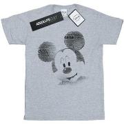 T-shirt Disney Mickey Mouse Text Face