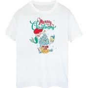 T-shirt Disney Princess Ariel Merry Christmas