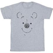 T-shirt Disney Winnie The Pooh Winnie The Pooh Face