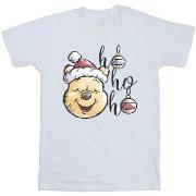 T-shirt Disney Winnie The Pooh Ho Ho Ho Baubles