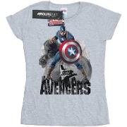 T-shirt Marvel Captain America Action Pose