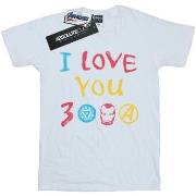 T-shirt Marvel Avengers Endgame I Love You 3000