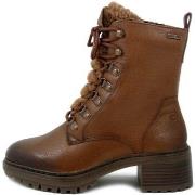 Boots Tamaris Femme Chaussures, Bottine en Cuir, Lacets - 26293