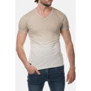 T-shirt Hopenlife T-shirt coton manches courtes col V DARYUN