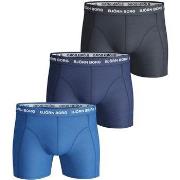 Caleçons Björn Borg Boxer-shorts Lot de 3 Bleu Uni