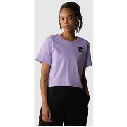 T-shirt The North Face - W S/S CROPPED FINE TEE