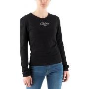 T-shirt Replay T-shirt noir manches longues