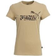 T-shirt Puma TEE SHIRT W ESS+ANI - PRAIRIE TAN - L