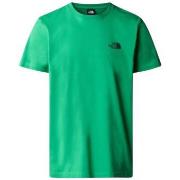 T-shirt The North Face TEE SHIRT SIMPLE DOME VERT - OPTIC EMERALD - S