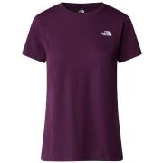 T-shirt The North Face TEE SHIRT SIMPLE DOME VIOLET - BLACK CURRANT PU...