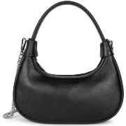 Sac à main LANCASTER Sac hobo Zippé Mini Aura 531-030 Noir