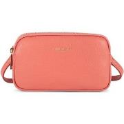 Pochette LANCASTER Double pochette Zippé Dune 129-30 Rose Blush