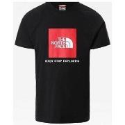 T-shirt The North Face T-SHIRT Homme imprimé Box Noir
