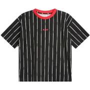 T-shirt enfant BOSS Tee shirt junior noir G00013