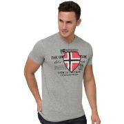 T-shirt Geographical Norway T-Shirt casual en coton