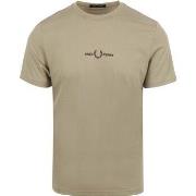 T-shirt Fred Perry T-Shirt M4580 Kaki