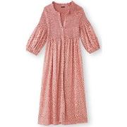 Robe Daxon by - Robe longue à smocks