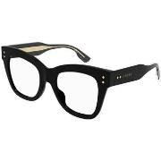 Lunettes de soleil Gucci GG1082O Cadres Optiques, Noir/Transparent, 50...