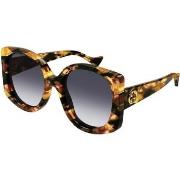 Lunettes de soleil Gucci GG1257S Lunettes de soleil, Havana/Bleu, 53 m...