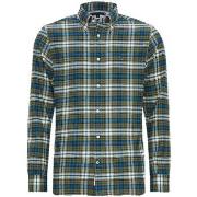 Chemise Tommy Hilfiger MW0MW32890 BRUSHED TARTAN-0N1 PUTTING GREEN/MUL...