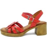 Sandales Raquel Perez Femme Chaussures, Sandales en Cuir, Talon et Pla...