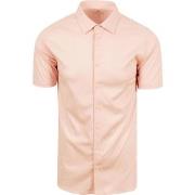 Chemise Desoto Short Sleeve Jersey Chemise Rose Apricot