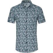 Chemise Desoto Short Sleeve Jersey Chemise Impression Bleu