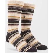 Socquettes Volcom Calcetines Stripes - Seagrass Green