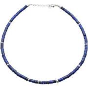 Collier Sixtystones Collier Chakra Perles Heishi Lapis -38 cm