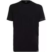 T-shirt Dsquared t-shirt noir logo icon