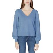 Pull Vila VIRIL REV V-NECK L/S KNIT TOP - NOOS 14084174