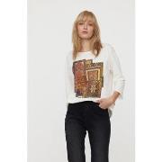 T-shirt Lee Cooper T-shirt Angora Ivory