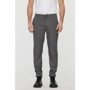 Pantalon Lee Cooper Pantalon Niels Gris Metal