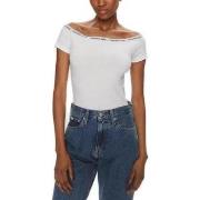 T-shirt Calvin Klein Jeans LOGO ELASTIC BARDOT J20J223098