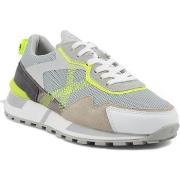 Chaussures Munich Pulsar 03 Sneaker Donna Grey Verde Fluo 8211003