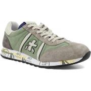 Chaussures Premiata Sneaker Uomo Grey Green LUCY-6602