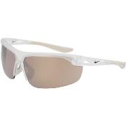 Lunettes de soleil Nike WINDTRACK E FV2396 Lunettes de soleil, Blanc m...