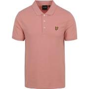 T-shirt Lyle And Scott Polo Rose Plain